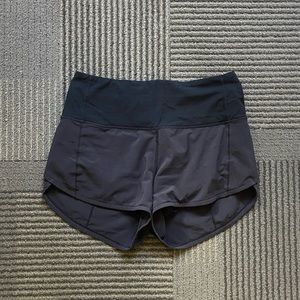 Lululemon Speed-up Mid-rise shorts